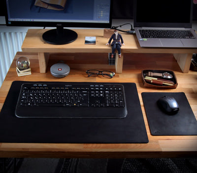 Leather Mouse Pad / Desk Pad