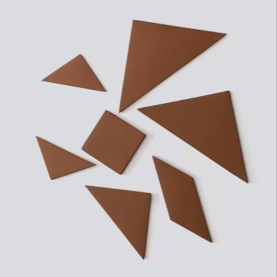 Leather Tangram Puzzle Set