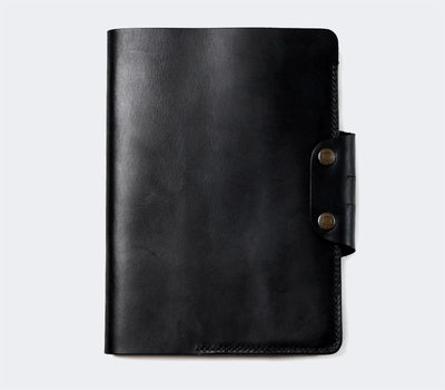 Hemingway A5 Notebook Leather Organizer Case (Brown & Green on PREORDER MID SEPTEMBER)