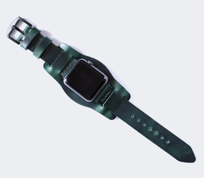 Apple Watch Bund Strap - Forest Green
