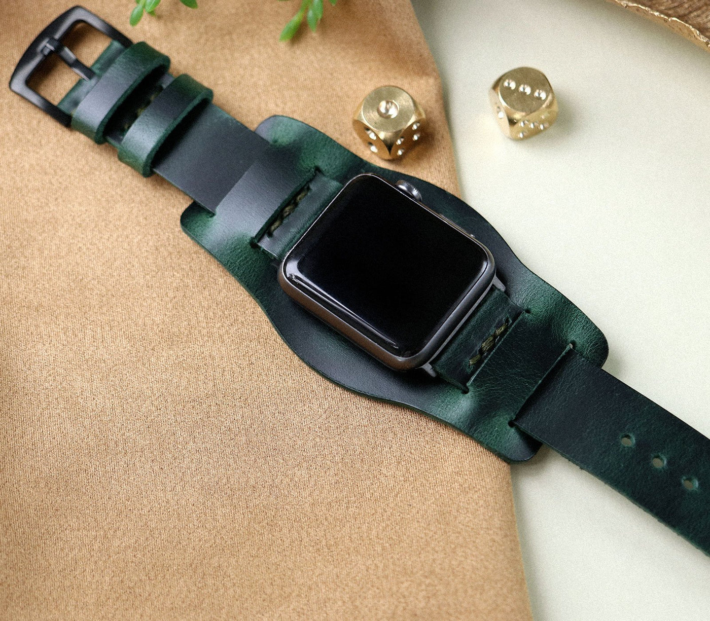 Apple Watch Bund Strap - Forest Green