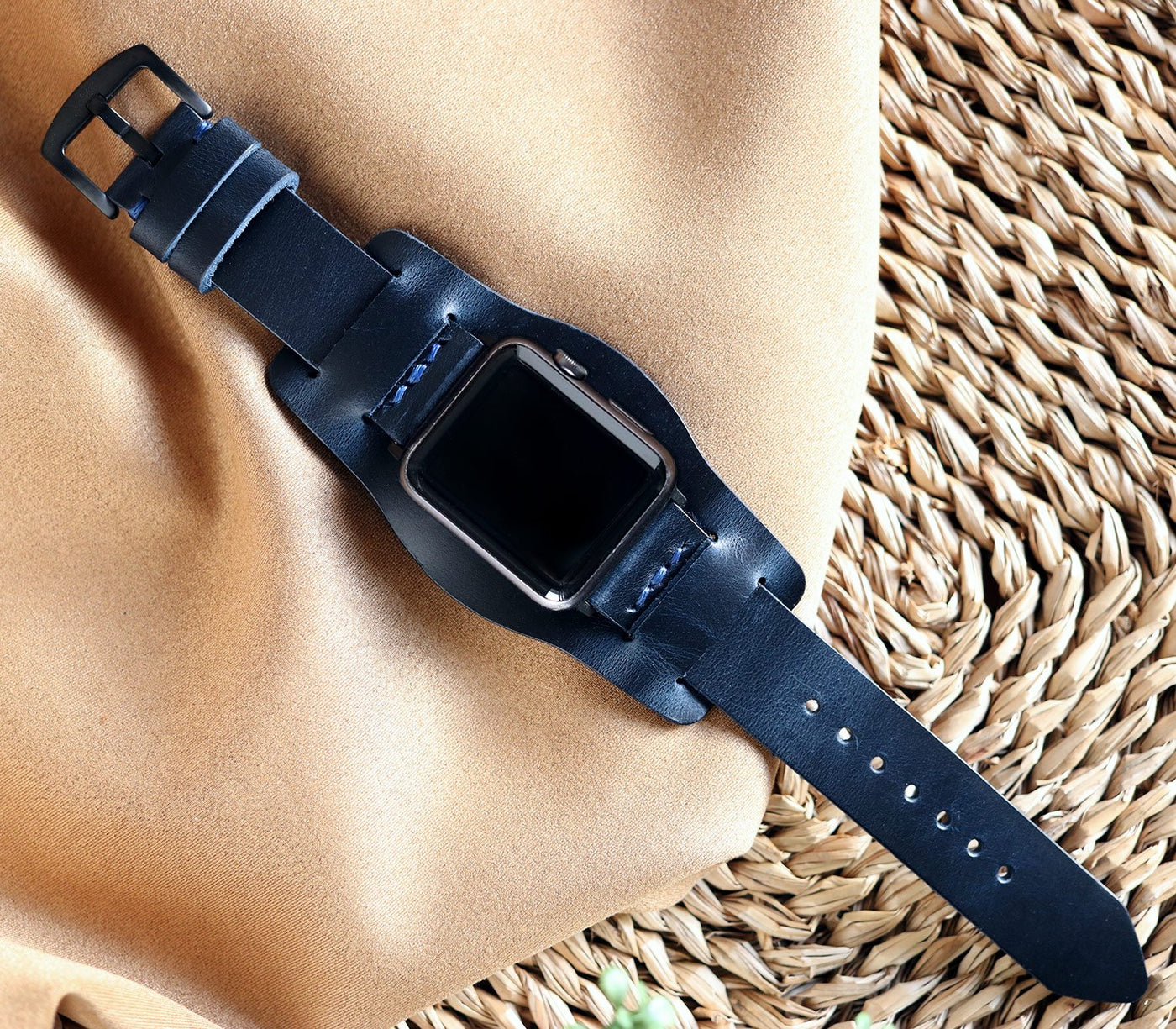 Apple Watch Bund Strap - Indigo Blue