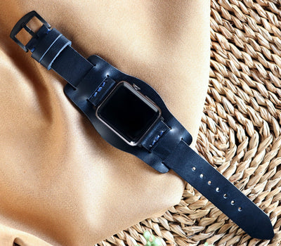 Apple Watch Bund Strap - Indigo Blue