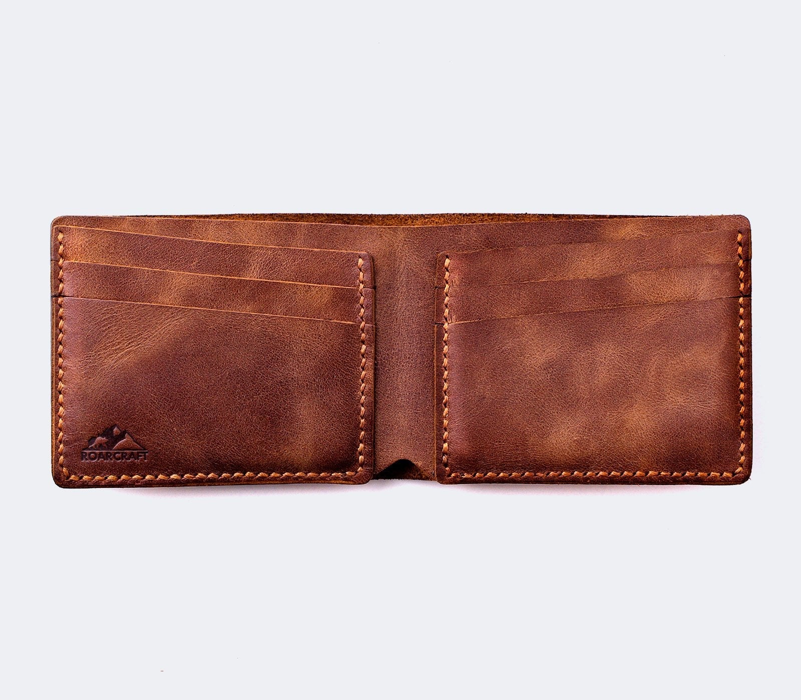 Classic Bifold Leather Wallet - Pergamon – Roarcraft AU