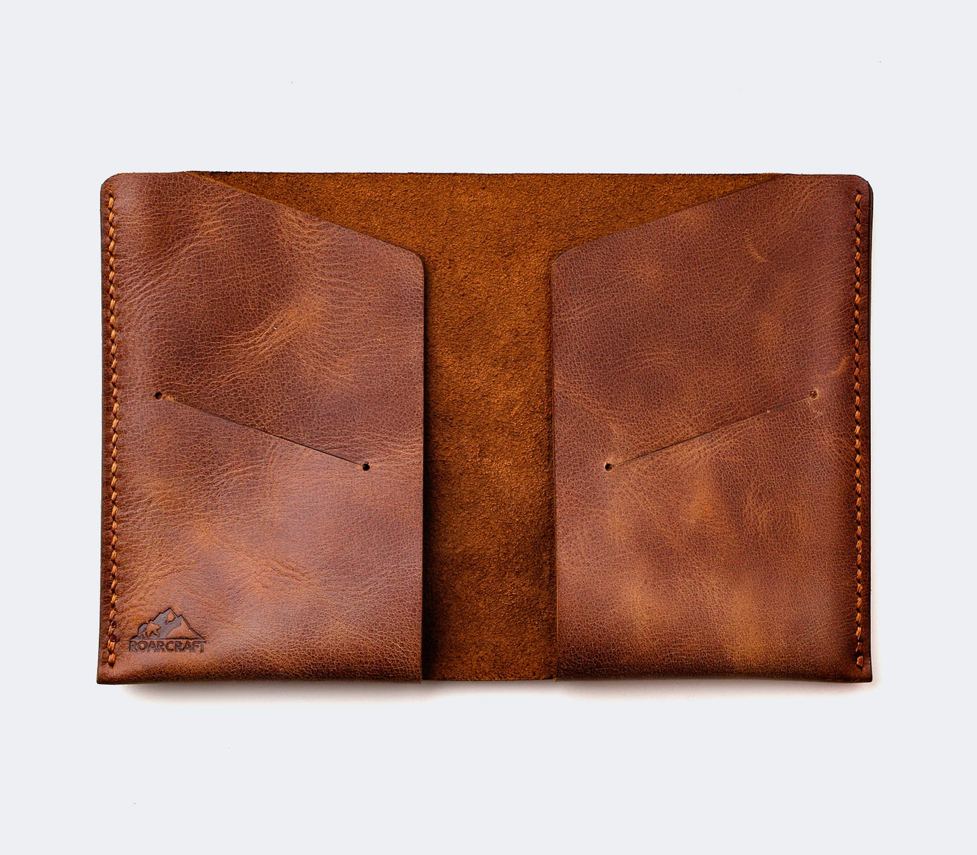 Leather Passport Sleeve - Teos