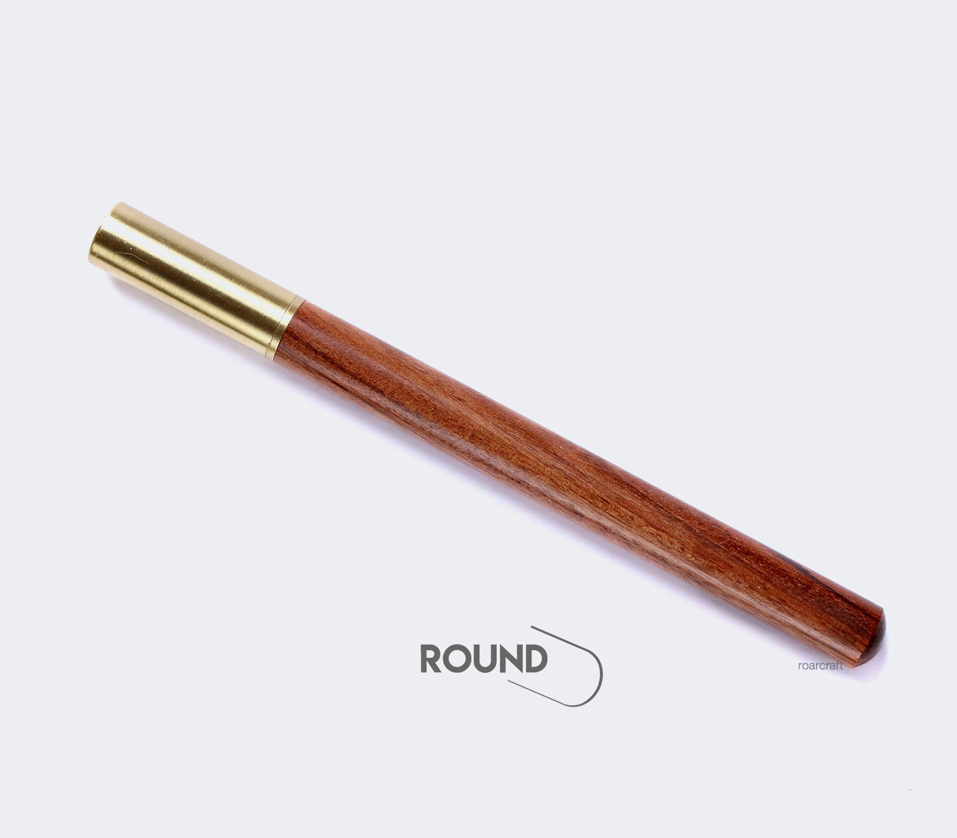 Wooden Brass Gel Pen - Handmade Wooden Pen – Roarcraft